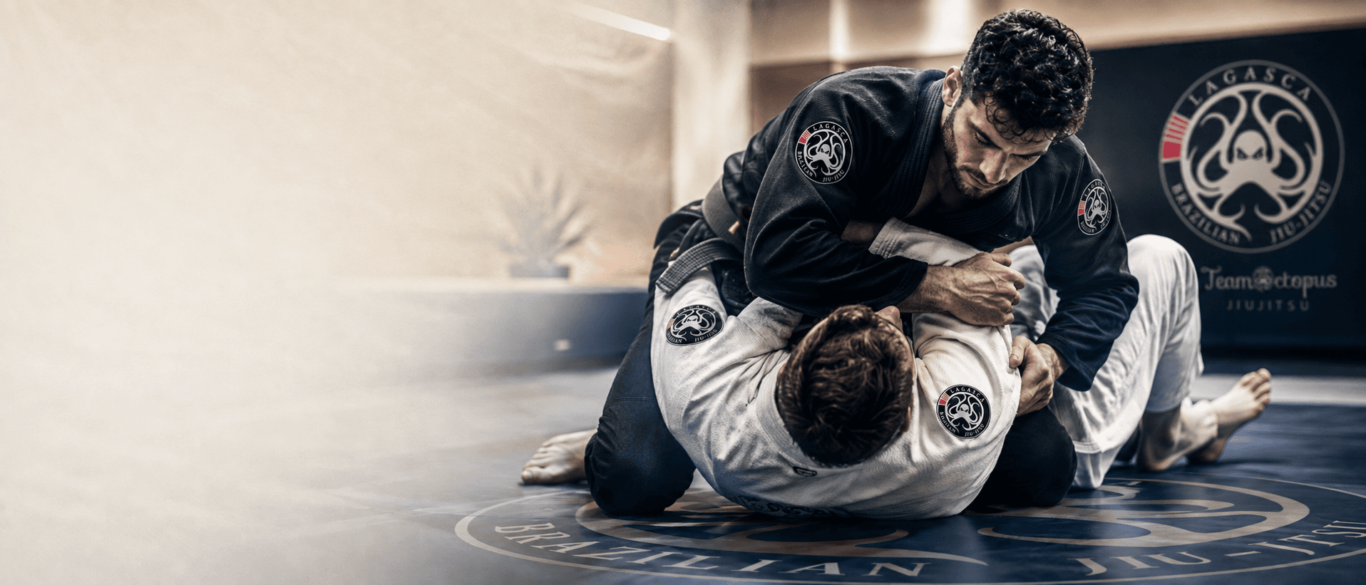 Team Octopus athletes training Brazilian Jiu-Jitsu